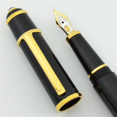 cartier diabolo fountain pen|cartier art deco fountain pen.